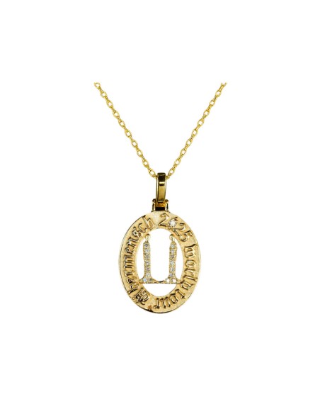 [Pre Order] G-DRAGON 2025 WORLD TOUR IN SEOUL ENCORE Goods - ÜBERMENSCH NECKLACE (CUBIC ZIRCONIA VER.)