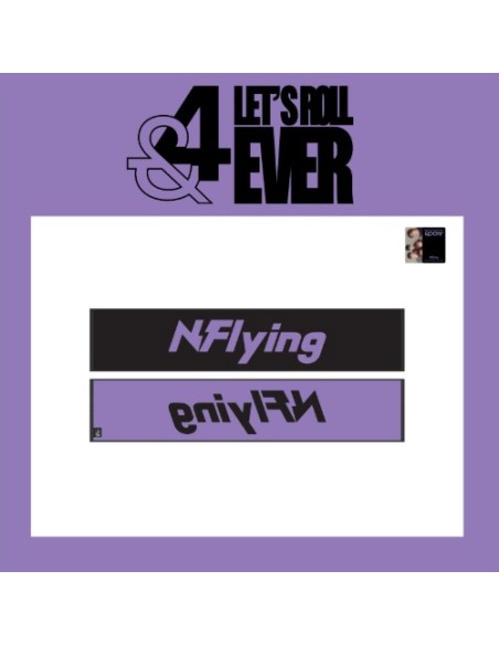 N.Flying &CON4 ENCORE : Let’s Roll &4EVER Goods - TOWEL SLOGAN