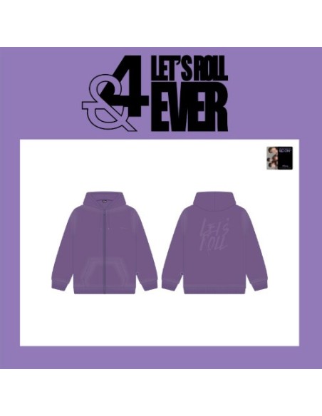 N.Flying &CON4 ENCORE : Let’s Roll &4EVER Goods - ZIP-UP HOODIE
