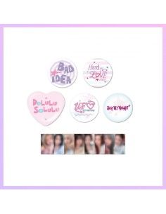 [Pre Order] SAY MY NAME &Our Vibe Goods - PIN BUTTON SET