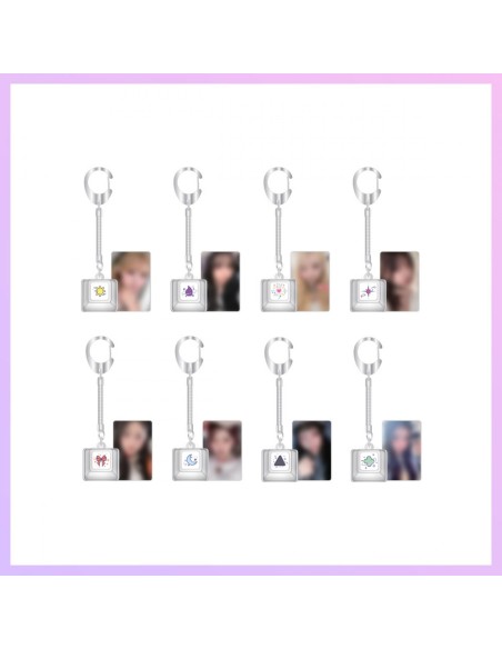 [Pre Order] SAY MY NAME &Our Vibe Goods - KEY-CAP KEYRING & PHOTOCARD