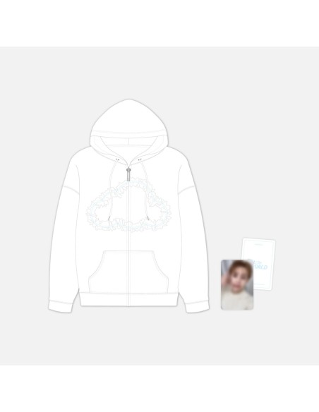 HA SUNG WOON Tell The World Goods - ZIP-UP HOODIE