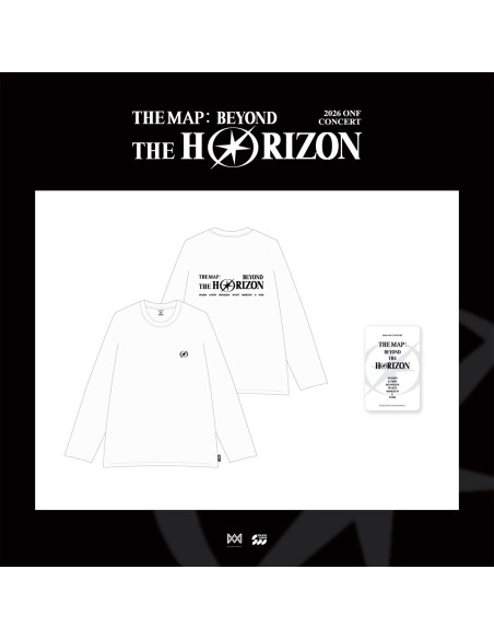 [Pre Order] ONF THE MAP : BEYOND THE HORIZON Goods - LONG SLEEVE T-SHIRT