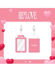 [Pre Order] APINK RE : LOVE Goods - PHOTOCARD HOLDER KEYRING