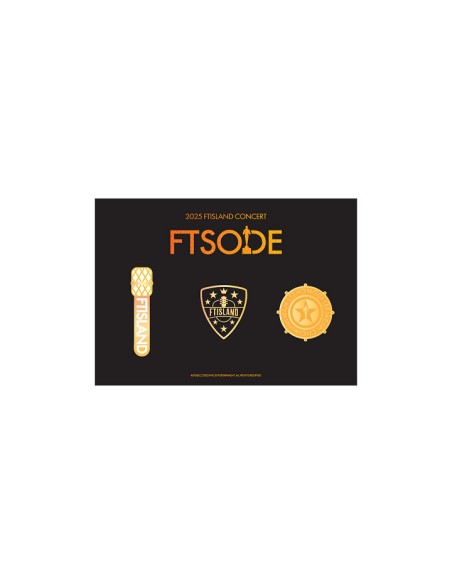 FTISLAND FTSODE TOUR Goods - METAL BADGE SET