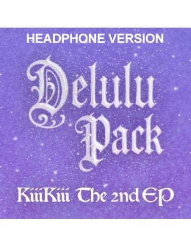 KIIIKIII 2nd EP Album - DELULU PACK (HEADPHONE...