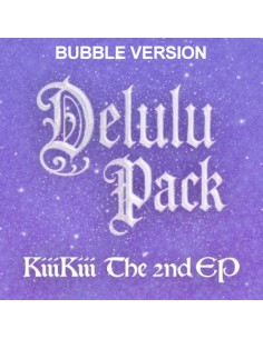 [Smart Album] KIIIKIII 2nd EP Album - DELULU PACK (BUBBLE...