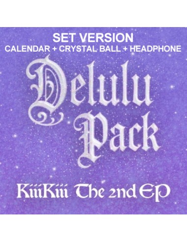 [SET] KIIIKIII 2nd EP Album - DELULU PACK (SET...