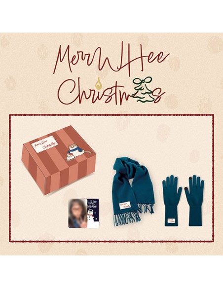 [Pre Order] Whee In MERRWHEE CHRISTMAS Goods - GLOVES & MUFFLER SET