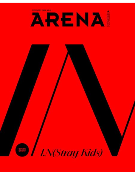 ARENA HOMME+ 2026-02 Type.B STRAY KIDS I.N