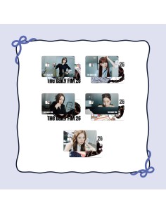 LE SSERAFIM HOLIDAY HOUSE Goods - CARD COVER STICKER