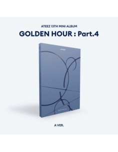 ATEEZ 13th Mini Album - GOLDEN HOUR : Part.4 (A Ver.) CD