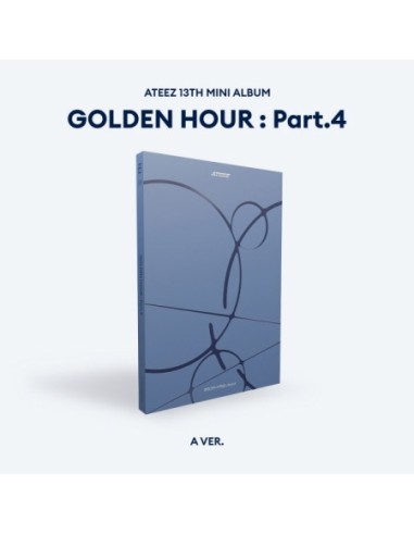 ATEEZ 13th Mini Album - GOLDEN HOUR : Part.4 (A...