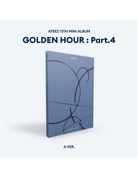 ATEEZ 13th Mini Album - GOLDEN HOUR : Part.4 (A Ver.) CD