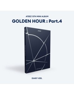 ATEEZ 13th Mini Album - GOLDEN HOUR : Part.4 (Diary Ver.) CD