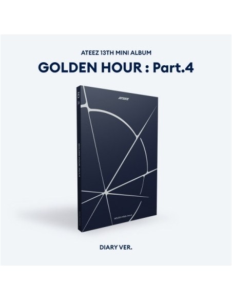 ATEEZ 13th Mini Album - GOLDEN HOUR : Part.4 (Diary Ver.) CD