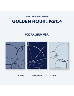 [Smart Album][SET] ATEEZ 13th Mini Album - GOLDEN HOUR :...