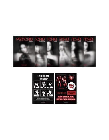 BABYMONSTER PSYCHO Goods - MINI POSTER +...