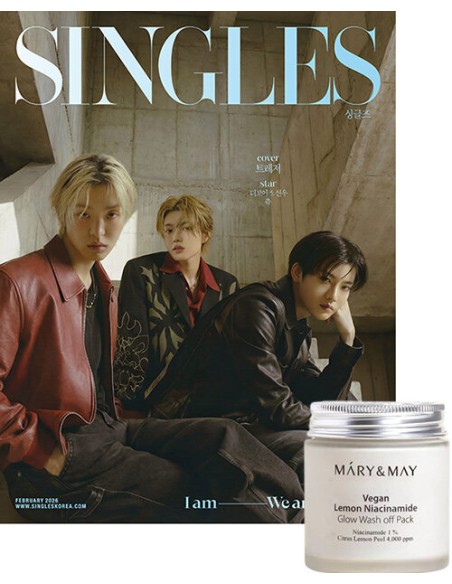 Magazine SINGLES 2026-02 Type.D TREASURE with Pre Order Benefit