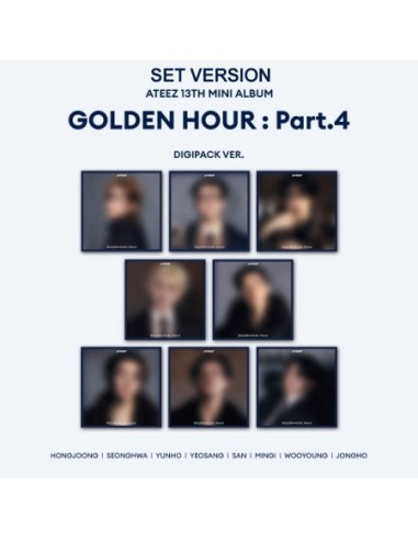 [DIGIPACK][SET] ATEEZ 13th Mini Album - GOLDEN...