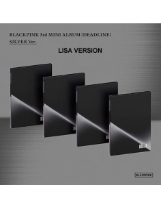 [SILVER] BLACKPINK 3rd Mini Album - DEADLINE (LISA Ver.) CD