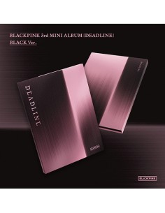 BLACKPINK 3rd Mini Album - DEADLINE (BLACK Ver.) CD