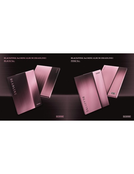 [SET] BLACKPINK 3rd Mini Album - DEADLINE (2SET Ver.) 2CD