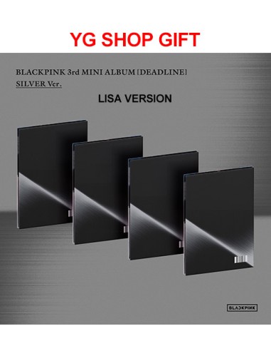 [YG Shop Gift][SILVER] BLACKPINK 3rd Mini Album...