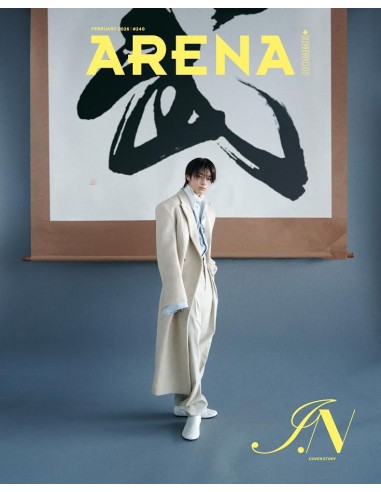 ARENA HOMME+ 2026-02 Type.B STRAY KIDS I.N