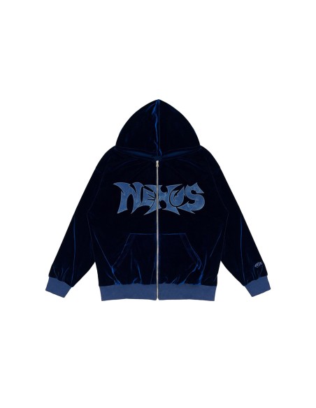 [Pre Order] MONSTA X THE X : NEXUS Goods - VELVET HOODED ZIP-UP