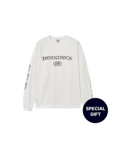 QWER 2nd Anniversary Goods - Long Sleeve T-Shirt (White)