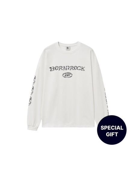 QWER 2nd Anniversary Goods - Long Sleeve T-Shirt (White)