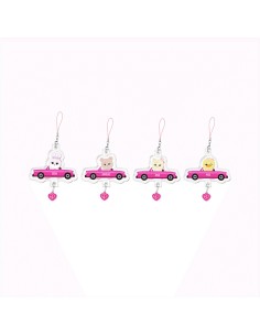 BLACKPINK JUMP POPUP Goods - CHARACTER AIRTUBE KEYRING