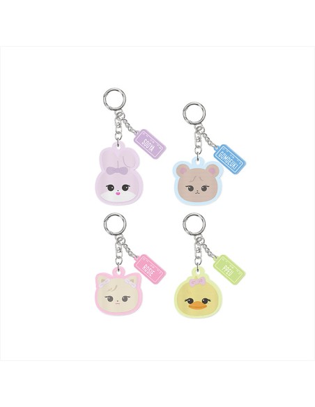 BLACKPINK JUMP POPUP Goods - CHARACTER LENTICULAR KEYRING