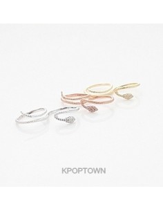 [BE102] BEAST Hyunseung Style Round Snake Ring