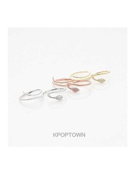 [BE102] BEAST Hyunseung Style Round Snake Ring