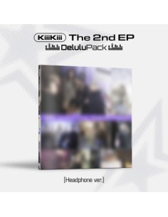 KIIIKIII 2nd EP Album - DELULU PACK (HEADPHONE Ver.) CD