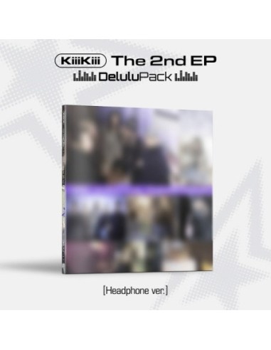 KIIIKIII 2nd EP Album - DELULU PACK (HEADPHONE...