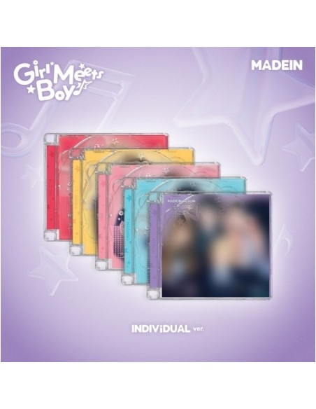 MADEIN Album - GIRL MEETS BOY (Random Ver.) CD