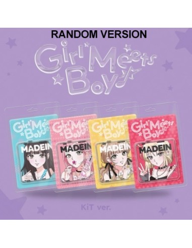 [KiT] MADEIN Album - GIRL MEETS BOY (Random...