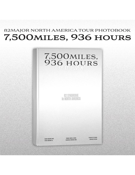82MAJOR NORTH AMERICA TOUR PHOTOBOOK [7,500 MILES, 936 HOURS]