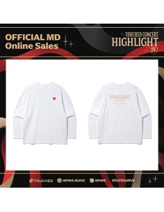 TOUCHED HIGHLIGHT IV Goods - LONG SLEEVE (WHITE ver.)