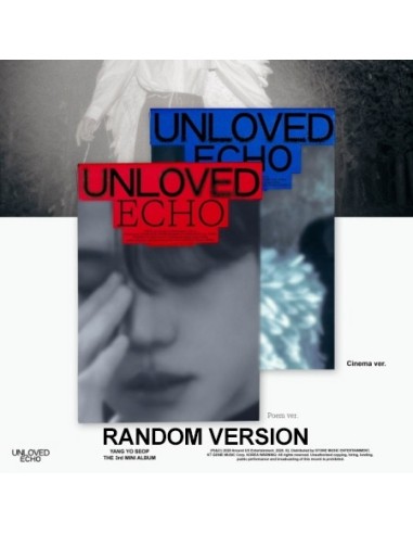 YANG YO SEOP 3rd Mini Album - Unloved Echo...