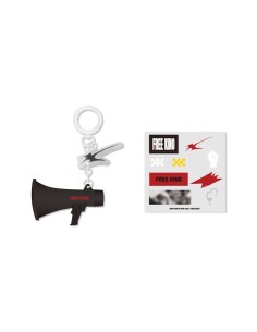 KINO FREE KINO Goods - MEGAPHONE KEY CHAIN + STICKER SET