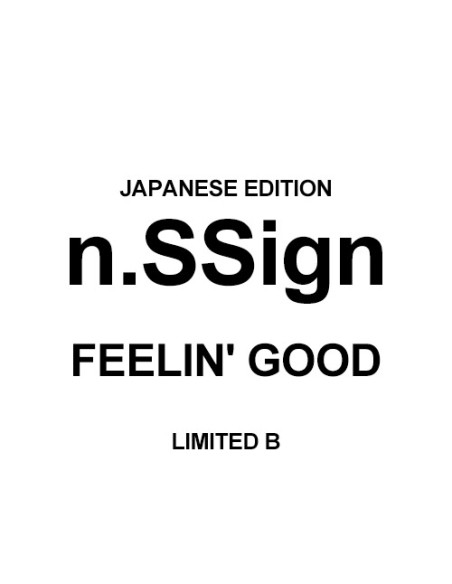 [Japanese Edition] n.SSign 3rd Single Album - FEELIN' GOOD (Limited B) CD