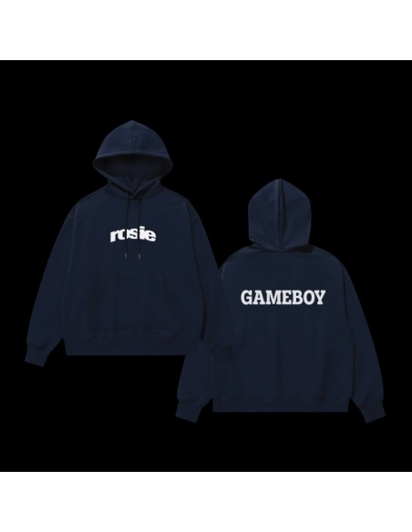 ROSE rosie Goods - gameboy Hoodie (NAVY)
