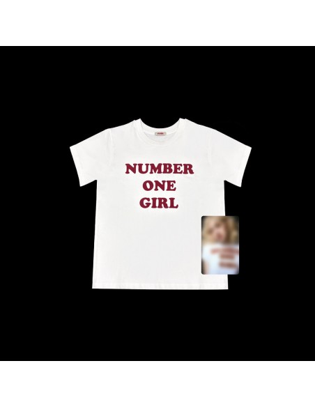 [Pre Order] ROSE rosie Goods - number one girl T-shirt (album cover ver.)