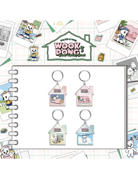 LEE DONG WOOK WOOKDONG'S HOME SWEET HOME Goods - HOUSE KEYRING