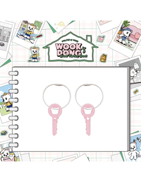 LEE DONG WOOK WOOKDONG'S HOME SWEET HOME Goods - KEY KEYRING