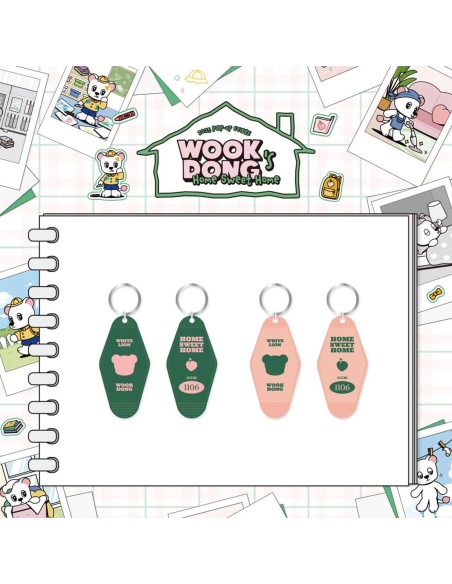 LEE DONG WOOK WOOKDONG'S HOME SWEET HOME Goods - HOTEL KEYRING
